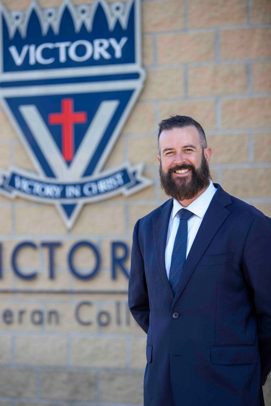 Mr Brad Moss has been appointed Principal at Victory 
Lutheran College, and will be installed at the 2025 Opening Service